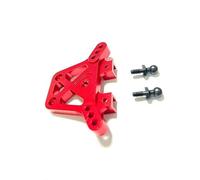 YJDTESVC Kit de pièces de Mise à Niveau en métal, Blocs de Direction, Bras de Suspension for Voiture télécommandée Trxs LaTrax Teton 1/18(Rear Shock Red)