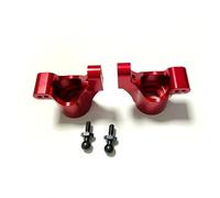 YJDTESVC Kit de pièces de Mise à Niveau en métal, Blocs de Direction, Bras de Suspension for Voiture télécommandée Trxs LaTrax Teton 1/18(Rear axle Seat Red)