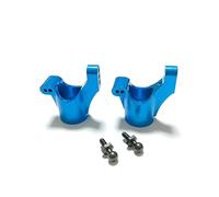 YJDTESVC Kit de pièces de Mise à Niveau en métal, Blocs de Direction, Bras de Suspension for Voiture télécommandée Trxs LaTrax Teton 1/18(Rear axle Seat Blue)