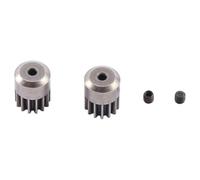 YJDTESVC Lot de 2 pignons de Moteur 16392 for MJX Hyper Go 16207 16208 16209 16210 H16 H16H H16E H16P 1/16 RC pièces de Rechange for Voiture