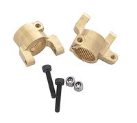YJDTESVC Lot de 2 Supports de moyeu Avant en Laiton Robustes en C for siège en C for Axial SCX10 II 90046 90047 1/10 RC Crawler Car Parts