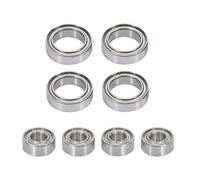 YJDTESVC Lot de 8 roulements à Billes for SG1603 SG1604 SG 1603 UDIRC UD1601 UD1602 UD1603 UD1604 1/16 RC Pièces de Rechange for Voiture