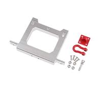 YJDTESVC Pare-Chocs arrière en métal avec Crochet de remorquage for WPL C14 C24 B16 B36 B14 B24 FY004 RC Truck Car Upgrade Parts Accessories