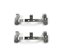 YJDTESVC Pièces de Mise à Niveau de Voiture RC MN D90 D99S MN90 MN99S MN45 FJ40 1/12, Base de Tige de Traction en métal, Support de Montage de Tige de Liaison de siège(Titanium)