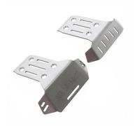 YJDTESVC Protection de châssis Avant et arrière en Acier Inoxydable for Traxxas Sledge 1/8 RC Car Upgrades Parts Accessories
