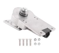 YJDTESVC Support de Skateboard en Alliage for camions de Surf, 7 Pouces, Noir, Pont C7, Support à Ressort, Argent