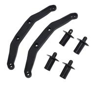 YJDTESVC Supports de carrosserie Avant et arrière for Traxxas Slash 4X4 VXL Remo Hobby 9EMO Huanqi 727 1/10 RC Car Parts