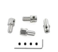 YJDTESVC Tête d'essieu arrière en métal for Traxxas Slash4WD/Rustler4WD/XO-1# 6888
