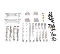 YJDTESVC Utilisé for MN168 MN78 1/12 MN modèle télécommande Voiture pièces métalliques Mise à Niveau Tige de Suspension siège Suspension Cadre Ensemble(Army Green)