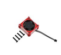 YJDTESVC Ventilateur de Refroidissement Haute Vitesse en métal 5-8 V 22000 TR/Min for Moteur ESC Hobbywing XeRun XD10 Pro 1/10 RC Drift(Rot)