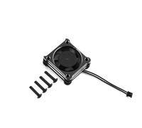 YJDTESVC Ventilateur de Refroidissement Haute Vitesse en métal 5-8 V 22000 TR/Min for Moteur ESC Hobbywing XeRun XD10 Pro 1/10 RC Drift(Zwart)