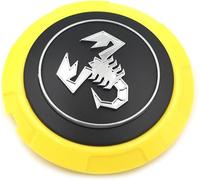 YJDWWJTB 4 Pièces Cache Moyeu pour Fiat 500 Abarth 133mm,Capuchons Centraux de Moyeu Bouchon Jante Cache Jante pour Voitures Accessoires,B