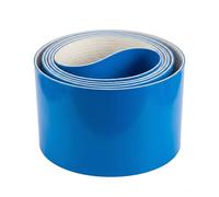 YJEUZCD Bande Transporteuse PVC Plate Industrielle 3mm, Courroie De Remplacement Brillante Pour Transport De Cartons Et Logistique(2.6x16.4 ft)