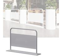 YJEUZCD De Plein Air Diviseurs pour À Manger Domaines, Rectangulaire Planteur Boîte pour Intérieur, Patio Porche Jardin Décoratif Panneau Diviseurs Clôture Basse(Blanc,100x80cm/39.3x31.4in)