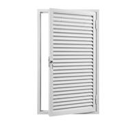 YJEUZCD Grille D'Aération Aluminium avec Porte D'Accès | Clapet Orientable Couvercle Ventilation Encastrable Avec Serrure Mur Plafond Climatisation VMC(55x30cm)
