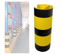 YJEUZCD Industriel Colonne Protecteur, Haute Visibilité Palette Support Publier Tampon, Dépôt Étagères Chariot Élévateur Accident Tampons, Entrepôt Stationnement Protection(15pcs-12x40cm)