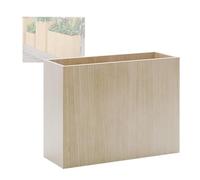 YJEUZCD Métal Rectangulaire Jardinière, Extérieur Longue Pot De Fleurs, Partition Panneau pour Commercial Terrasse Porche Jardin Cour Diviseur(60x80cm/23.6x31.4in)