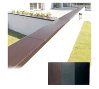 YJEUZCD Moulage Couper Extérieur De Extérieur Mur Extérieur Seuil, Cour Mur Plafonnement Assiette, Mur D'enceinte Bord du Gouffre Bande avec Fente De Lumière, Eau De Pluie Déviateur