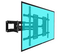 YJEUZCD Mouvement Complet TV Mur Monter pour 70-120 Pouces, TV Support Mural DIRIGÉ Écran Plat Écrans Support, Chambre À Coucher Salon Bureau Réglable Support, Extension Gamme 6,5-66 Cm