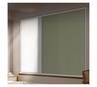 YJEUZCD Nuances sans Fil Total Panne D'électricité Stores, Manuel Fenêtres Stores Écran, Thermique Écran avec Aluminium Cadre, Chambre Ombre Assombrissante