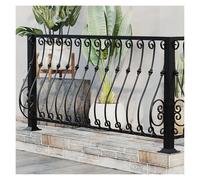 YJEUZCD Pont Garde-Corps, Robuste Extérieur Garde Clôture Main Courante, Piscine Cour Balcon Clôture Renforcé Rail Horizontale Mur Prolongateur Trousse Temporaire(50x120cm/19.7x47.2in)