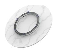 YJEUZCD Susan Paresseuse Platine Vinyle Roulement, Cuisine Table À Manger Rond Rotation Roulement Platine Vinyle Matériel, Établi Socle Pour Pivotant Roulement(40cm)