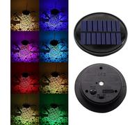YJFWAL Pièces supérieures de rechange pour lampes solaires, 8 couleurs en option, 9,5 cm de diamètre, 10 lumens, lanternes LED, couvercle, pièces de rechange solaires d'extérieur pour lanterne solair