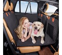 YJGF - Housse de siège arrière de voiture pour chien, extension de siège arrière, lit de voyage pour camping, hamac pour voiture, SUV, camion (noir)