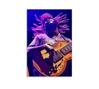YJHXYCCS Poster sur toile pour album de musique célèbre chanteur orange sang, décoration murale, décoration pour chambre à coucher, 50 x 75 cm, style sans cadre