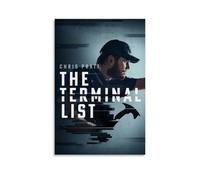YJHXYCCS The Terminal ListClassic Movie Wonderful TV Series Poster sur toile Décoration murale pour chambre à coucher 50 x 75 cm Style sans cadre