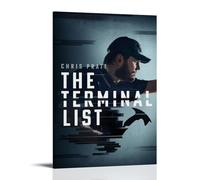 YJHXYCCS The Terminal ListClassic Movie Wonderful TV Series Poster sur toile Décoration murale pour chambre à coucher 60 x 90 cm Style cadre
