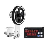 YJINGRUI Compteur de longueur numérique de compteur de roue de mesure unique avec fonction de contrôle 0-999999