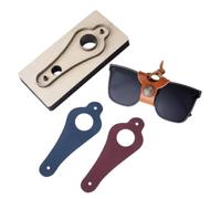 YJIUYUANQ Ensemble de matrices de découpe pour cuir, porte-lunettes, ceinture, gabarit de poinçonnage, pour loisirs créatifs