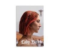 YJJECP Affiches de décoration murale représentant une femme et un oiseau, imperméables et modernes, faciles à installer, style sans cadre, 50 x 75 cm