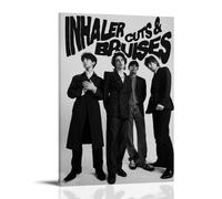 YJJECP Cuts & Bruises by InhalerWall Décoration murale imperméable moderne facile à installer, style cadre, 60 x 90 cm