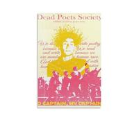 YJJECP Dead Poets Society - Décoration murale imperméable - Moderne - Décoration murale facile à installer - Style sans cadre - 20 x 30 cm