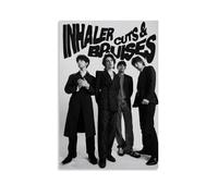 YJJECP InhalerPoster mural imperméable avec impression moderne Cuts & Bruises - Facile à installer - Style sans cadre - 50 x 75 cm