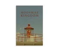 YJJECP Moonrise Kingdom Décoration murale imperméable moderne pour la maison, le lieu de travail, la maison, facile à installer, style sans cadre, 40 x 60 cm