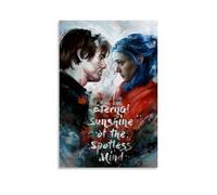 YJJECP Poster de décoration murale Eternal Sunshine of The Spotless Mind, imperméable, moderne, pour la maison, le lieu de travail, la maison, facile à installer, style sans cadre, 50 x 75 cm