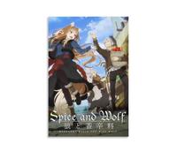 YJJECP Poster de décoration murale Spice And Wolf- Imperméable - Moderne - Pour la maison - Facile à installer - Style sans cadre - 30 x 45 cm