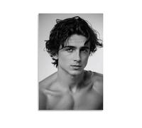 YJJECP Timothée Chalamet Poster de décoration murale imperméable moderne pour maison, lieu de travail, décoration murale facile à installer, style sans cadre, 40 x 60 cm
