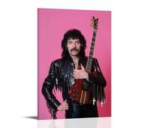 YJJECP Tony IommiWall Poster de décoration murale imperméable et moderne facile à installer avec cadre 40 x 60 cm