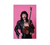 YJJECP Tony IommiWall Poster de décoration murale imperméable moderne pour maison, lieu de travail, décoration murale facile à installer, style sans cadre, 50 x 75 cm