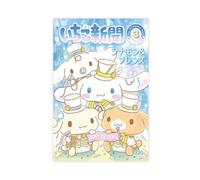 YJJGLZC Onegai My Melody Kuromi Poster sur toile Décoration murale pour salon, chambre à coucher 50 x 75 cm