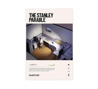 YJJGLZC Poster sur toile The Stanley Parable Game - Décoration pour chambre à coucher, bureau, chambre - Cadeau - 40 x 60 cm