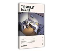 YJJGLZC Poster sur toile The Stanley Parable Game - Décoration pour chambre à coucher, bureau, chambre - Cadeau - 30 x 45 cm