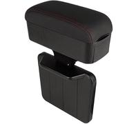 YJJSM Auto Organiseur de Console Centrale pour Volkswagen ID.Buzz Cargo,Organiseur de Console Centrale Boîte de Rangement pour Accoudoir Plateau de Rangement ABS Accessoires Intérieurs