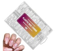 Yjkedfh Formes à Ongles de Construction,120 Pièces Formes Double Extrémité pour Construction Ongles,12 Tailles Réutilisable Transparent Forme de Design de Manucure - pour Prothèse Ongulaire Design