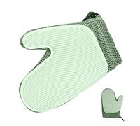 Yjkedfh Gants Électrostatiques Pour Poils D'Animaux,Gants De Brossage Et De Massage Avec Un Système De Spray - Outil Réutilisable Pour Toilettage, Enlèvement, Nettoyage, Chien, Canapé, Bain, Chute,