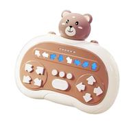 Yjkedfh Jeu de Pousser Lumineux - Jouets Éducatifs Amusants et Intelligents,Jeu Sensoriel Anti-Stress Portable,pour Garçons Filles Voyage Maternelle Maison École Intérieur Noël